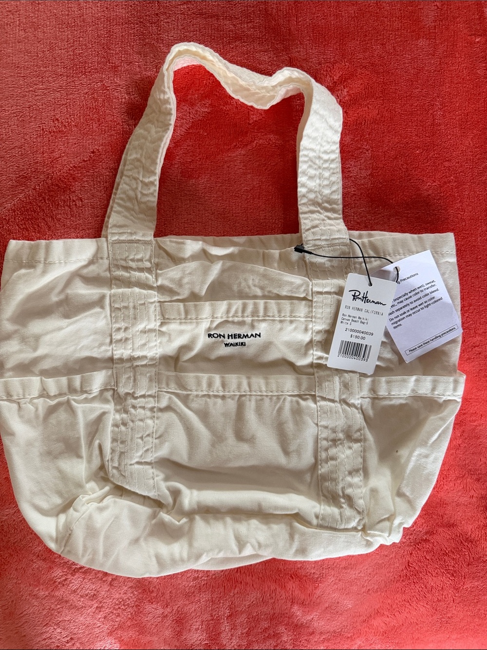 Ron Herman Waikiki utility tote NWT